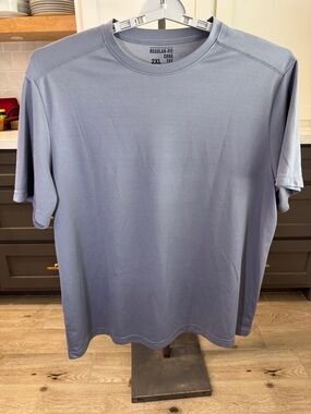 STARTER Men's Crew Neck Short Sleeve T-Shirt in Gray - 2XL